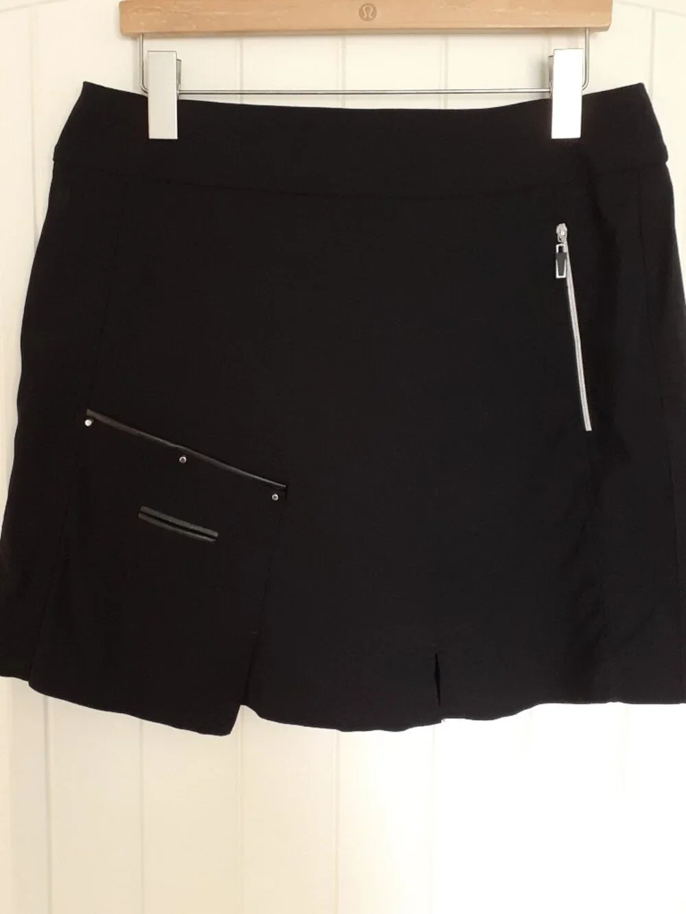 Jamie Sadock Skinnylicious Pull On Skort in Black Size 12